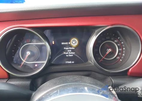 2019 Jeep Wrangler Unlimited Rubicon 4X4 z USA, uszkodzony, nr VIN 1C4HJXFN7KW687358